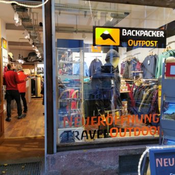 Bild der Dankstelle Backpacker Stores Heidelberg
