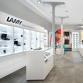 Bild der Dankstelle Lamy Flagship-Store