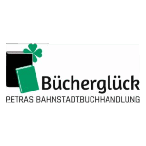 Logo der Dankstelle Bücherglück Petras Bahnstadtbuchhandlung