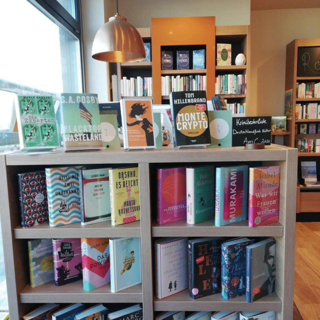 Bild der Dankstelle Bücherglück Petras Bahnstadtbuchhandlung