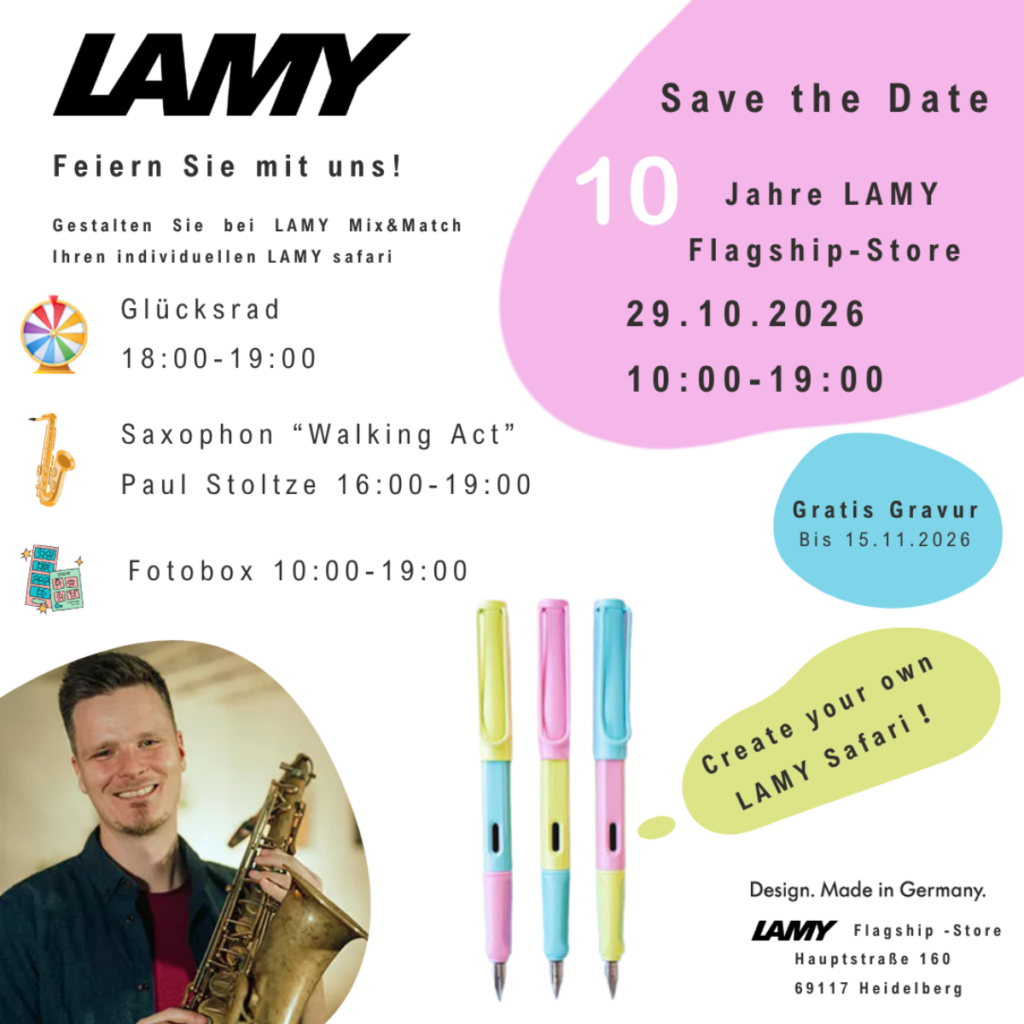 Bild der Dankstelle Lamy Flagship-Store