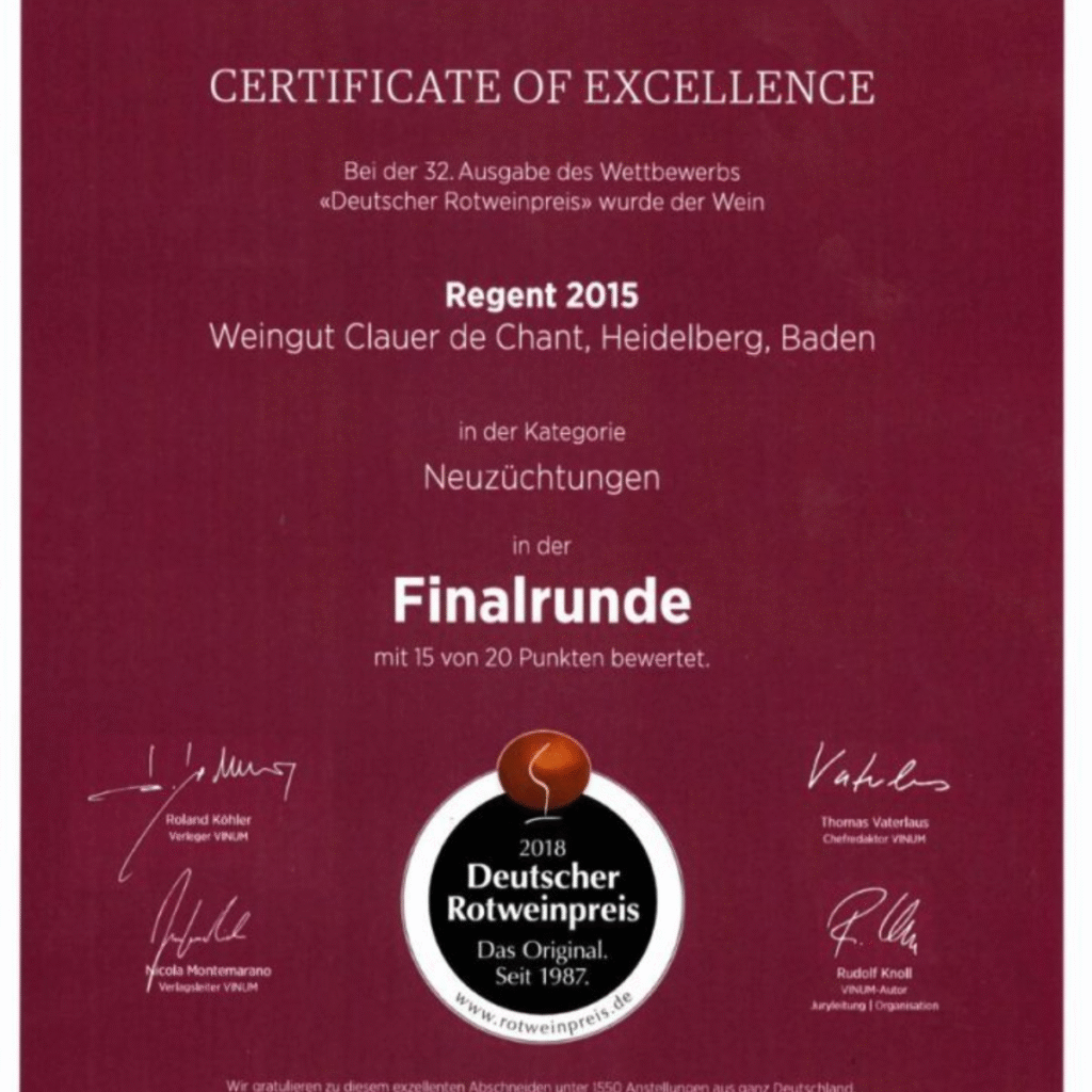 Bild der Dankstelle Weingut Clauer de Chant