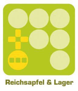 Logo der Dankstelle Reichsapfel & S´ Lager