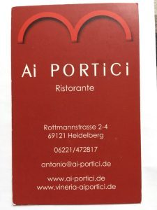 Logo der Dankstelle Ristorante Ai Portici