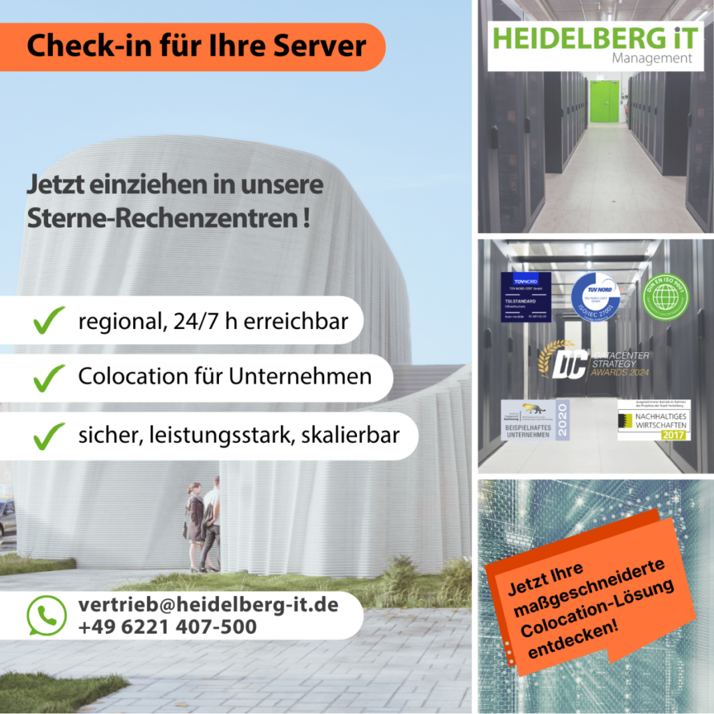 Bild der Dankstelle Heidelberg iT Management GmbH & Co. KG