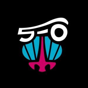 Logo der Dankstelle five-O-skateshop