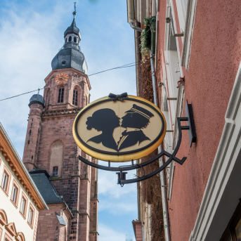 Bild der Dankstelle Chocolaterie Knösel, Heidelberger Studentenkuß