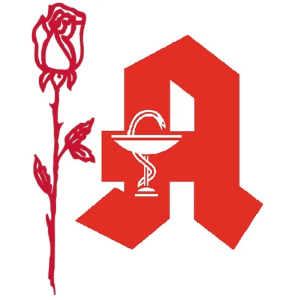 Logo der Dankstelle Rosen-Apotheke an der Tiefburg