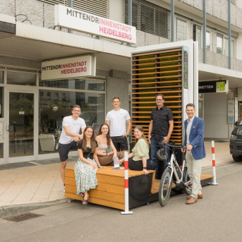 Bild der Dankstelle Innenstadtmanagement Heidelberg