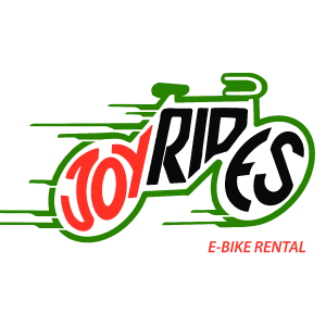 Logo der Dankstelle joyrides e-bike rental