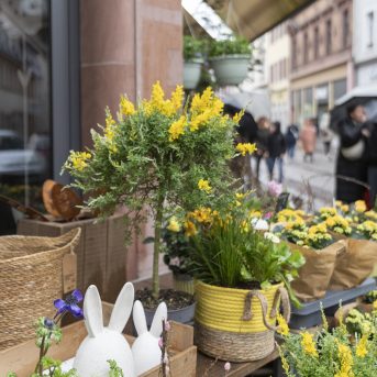 Bild der Dankstelle Oster-Shopping