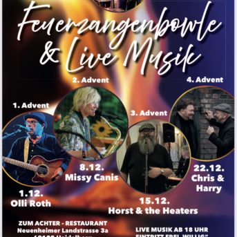 Bild der Dankstelle Mit Musik und Genuss die Wochenenden im Advent genießen!