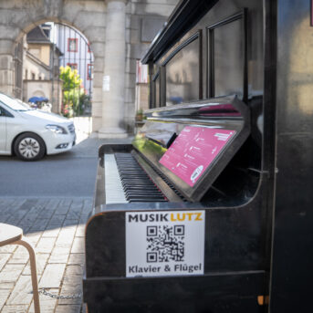 Logo der Dankstelle Öffentliche Klaviere für die Stadt