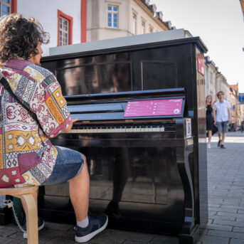 Bild der Dankstelle Öffentliche Klaviere für die Stadt