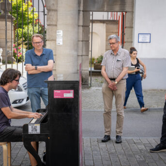 Bild der Dankstelle Öffentliche Klaviere für die Stadt