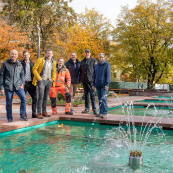Bild der Dankstelle Brunnenanlage Kurfürsten-Anlage