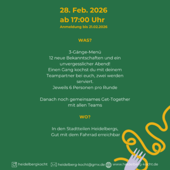 Bild oder Logo der Dankstelle Heidelberg kocht!